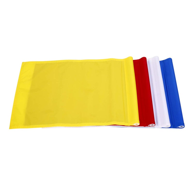 KONDAY Golf Flag,Nylon Training Putting Green Flags,Indoor Outdoor Backyard Garden Portable Golf Target Flags,19.7 * 13.4 inch (4 set) - Image 3